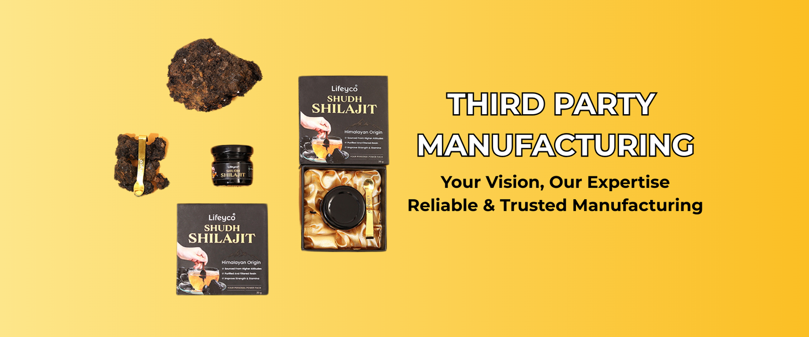 Third Party Manufacturing Banner