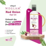 We Glam Red Onion Hair Oil