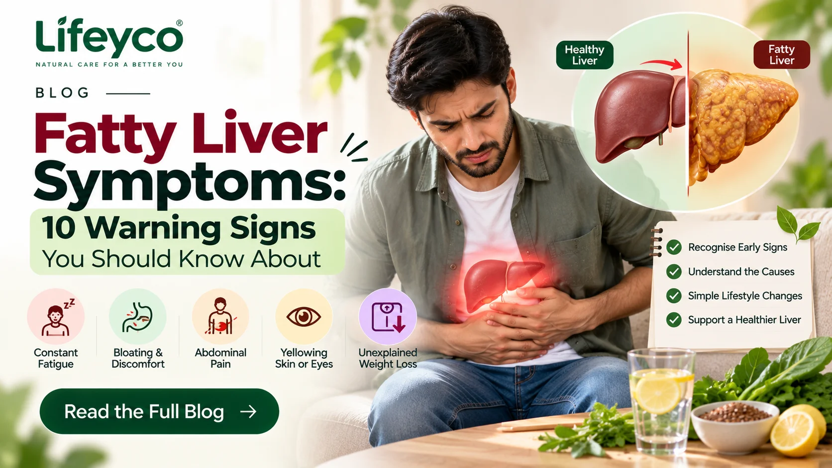 fatty liver symptoms
